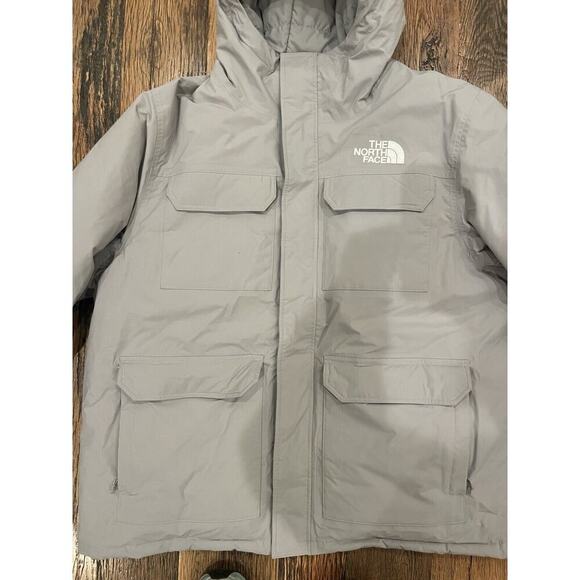 The North Face Men's Cypress ) Down Parka Insulated Winter Jacket Grey - Picture 3 of 8